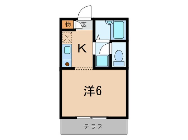 メゾン甲子園の物件間取画像